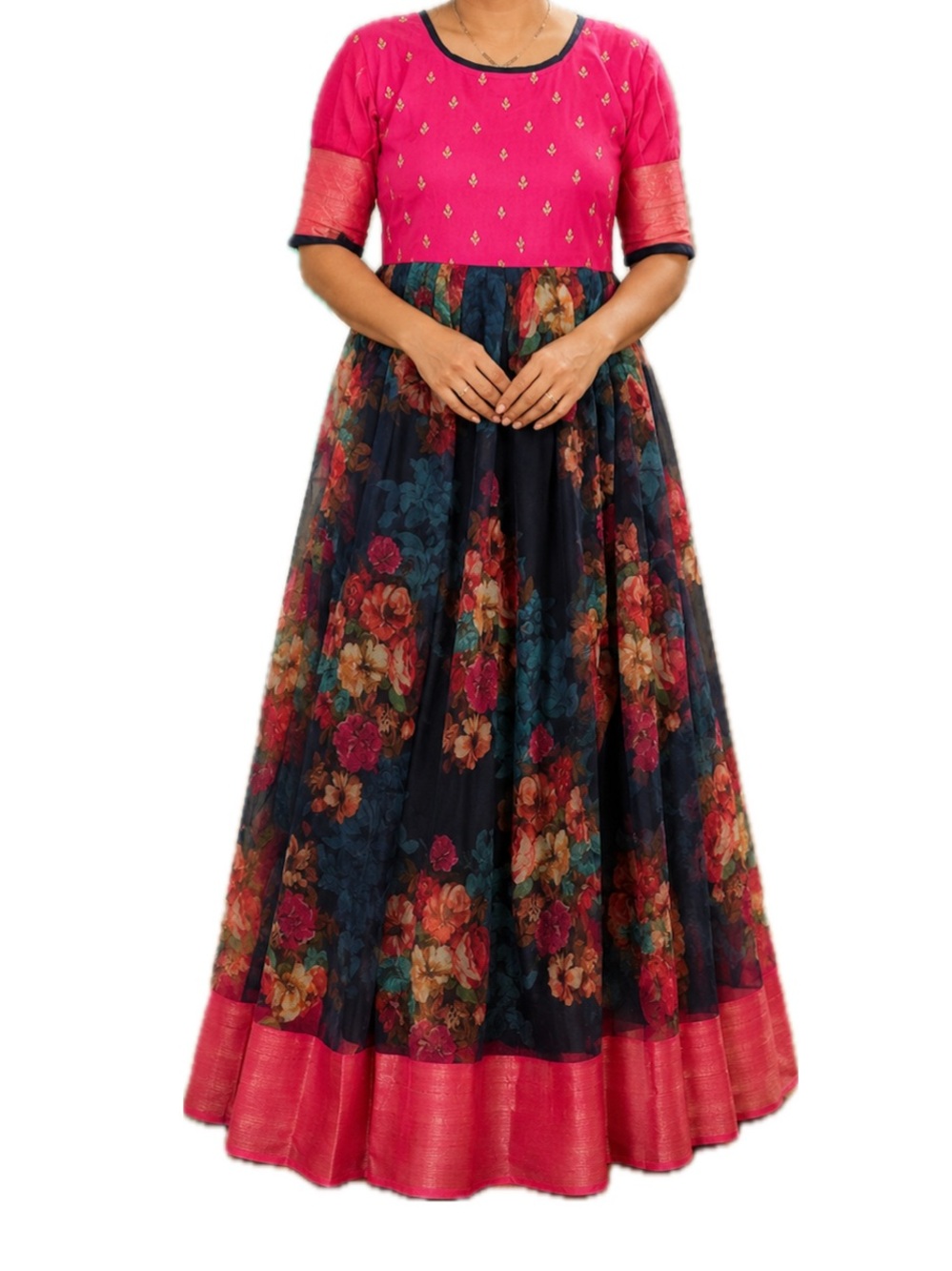 Floral indian maxi gown